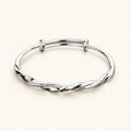Adjustable Women's Bracelet with Twisted Style