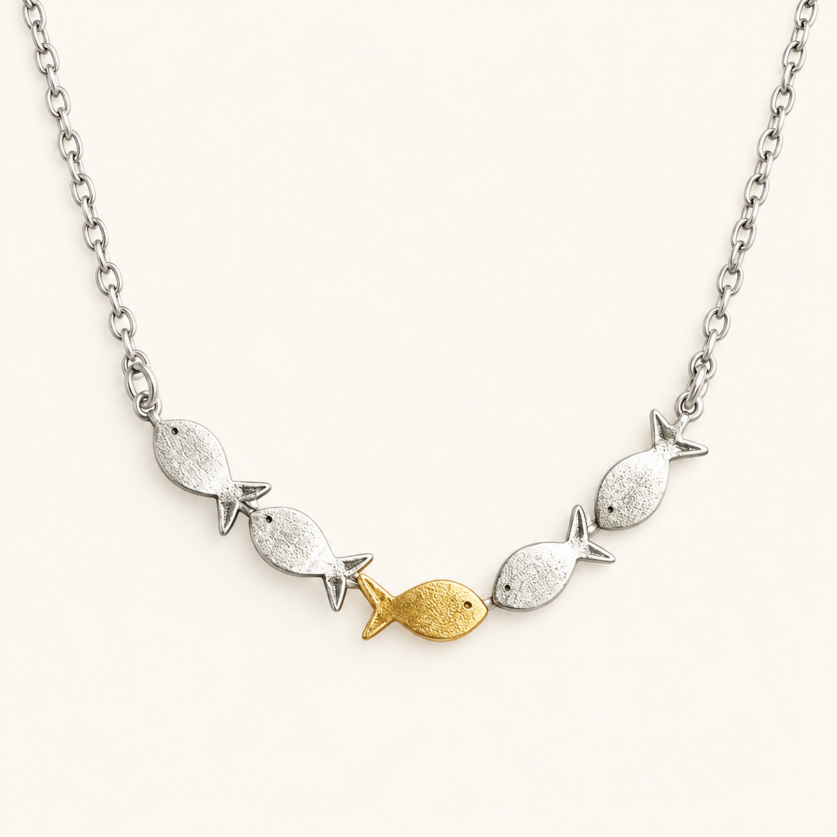 Women's Necklace with Fish Pendant