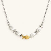 Women's Necklace with Fish Pendant