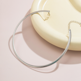 Ring choker necklace