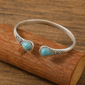 Adjustable Boho Bracelet for Women with Decorative Stone Accents