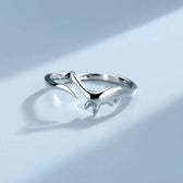 Adjustable Dinosaur Ring with Open Design