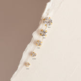 Sloane – Mini stud earrings, 2 mm