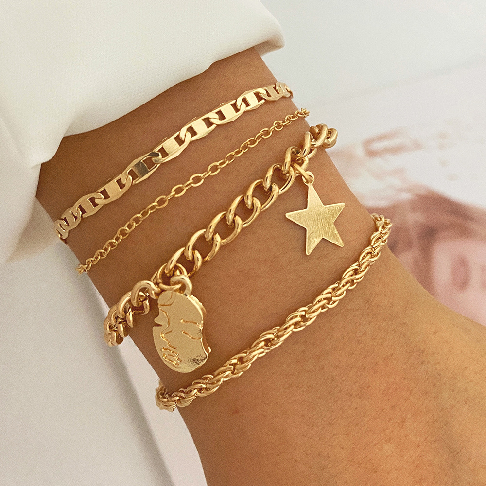 Layered bracelet set