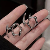 Women Abstract Earrings in Irregular Shape - Pair