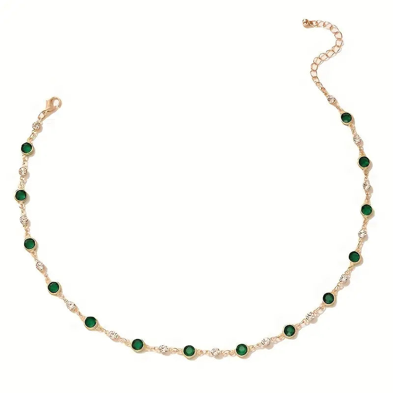 Esmeralda – Green pendant necklace