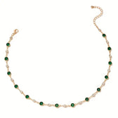 Esmeralda – Green pendant necklace