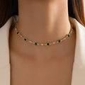 Esmeralda – Green pendant necklace