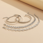 4-chain bracelet set