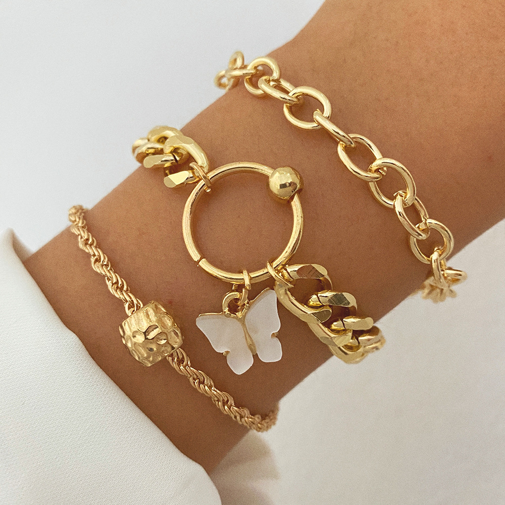Layered bracelet set