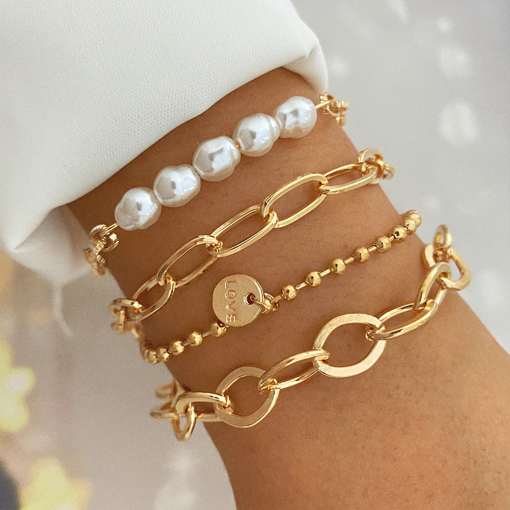 Layered bracelet set