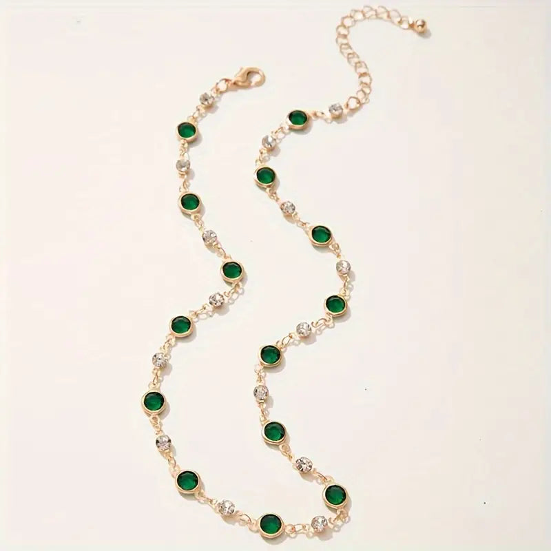 Esmeralda – Green pendant necklace