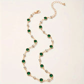 Esmeralda – Green pendant necklace
