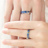 Women Adjustable Starry Sky Ring Set - Pair