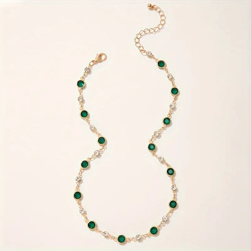 Esmeralda – Green pendant necklace