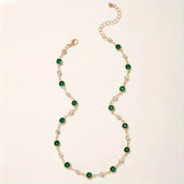Esmeralda – Green pendant necklace