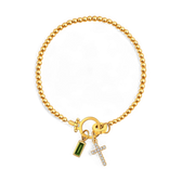 Eli – Cross pendant bracelet