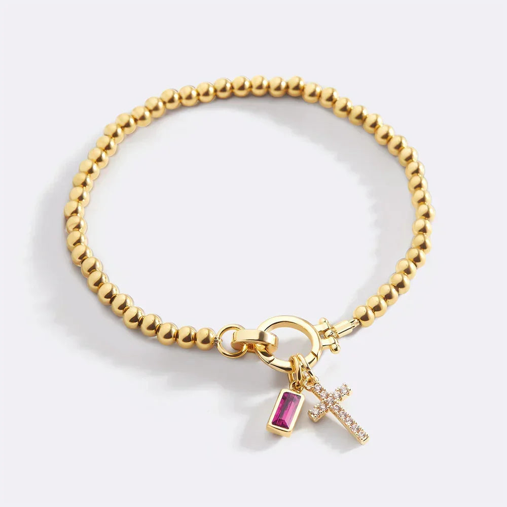Eli – Cross pendant bracelet