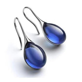 Leila – Two-tone drop earrings