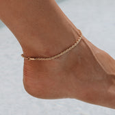 Calla – Cord anklet