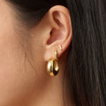 Iseul – Thick huggie hoops