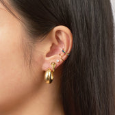 Iseul – Thick huggie hoops