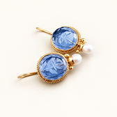 Women's Earrings with Timeless Design and Circular Accents