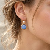 Women's Earrings with Timeless Design and Circular Accents