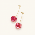 Women's Cherry Earrings with Pendant Style