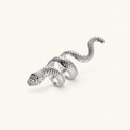 Adjustable Snake Ring for Women with Twisted Design
