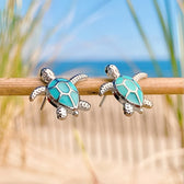 Marina – Sea turtle earrings