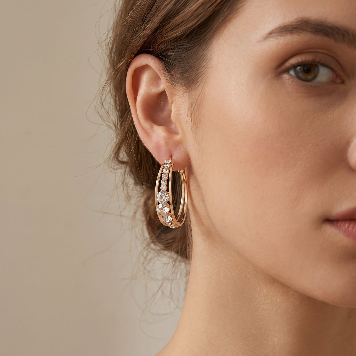 Alina – Hoop earrings