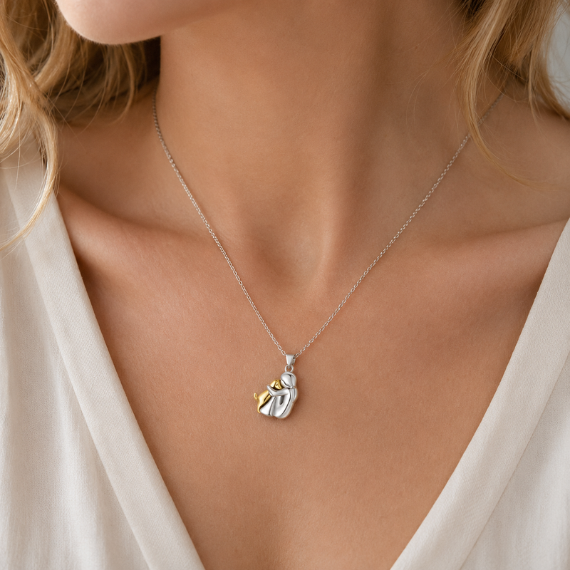 I Love My Four-Legged Friend necklace