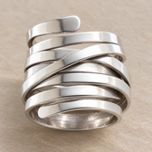Bliss – Thick vintage-style ring