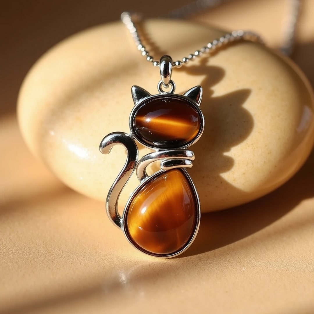 Mila – Cat pendant necklace