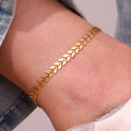 Sisi – Leaf anklet