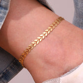 Sisi – Leaf anklet