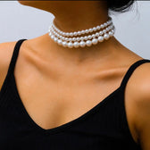 3-piece choker necklace set