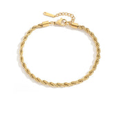 Calla – Cord anklet
