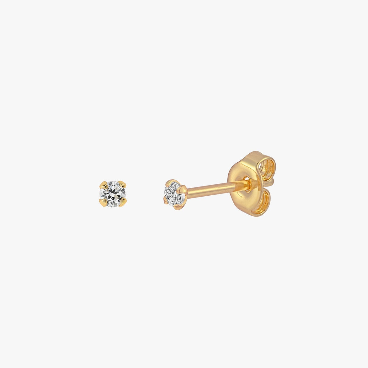Sloane – Mini stud earrings, 2 mm