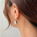 Ball earrings
