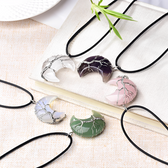 Ladies Necklace with Tree of Life and Moon Pendant