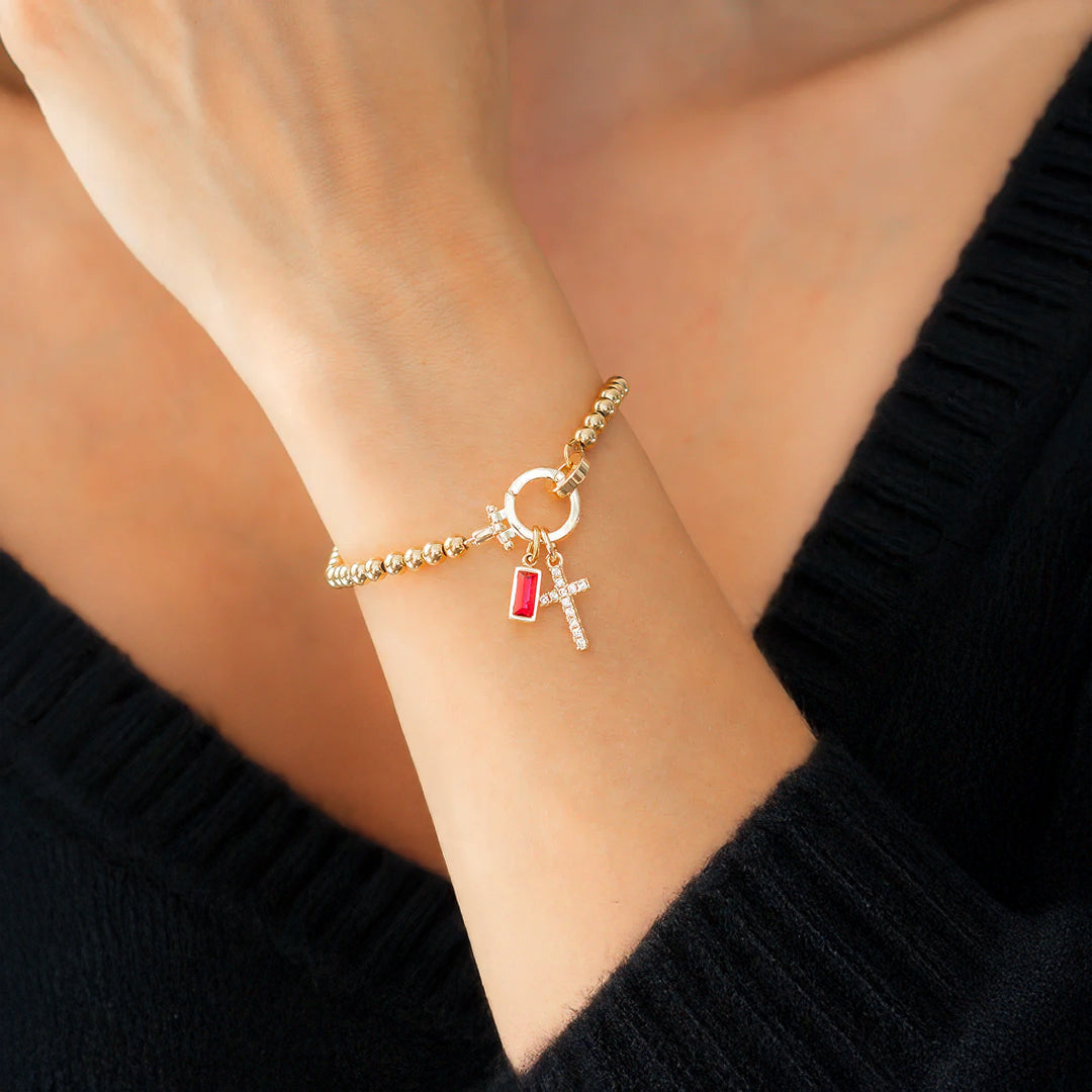 Eli – Cross pendant bracelet