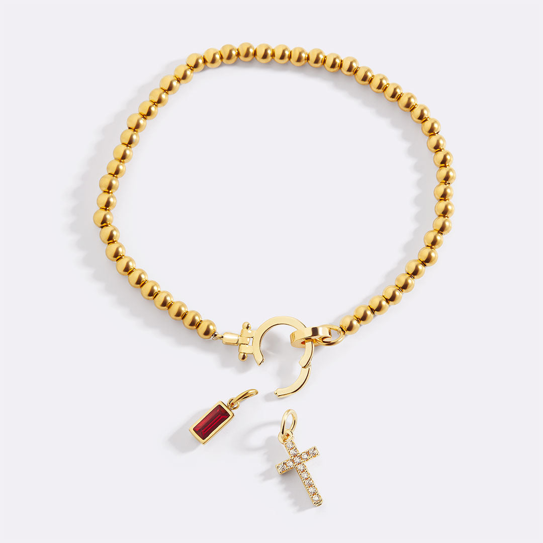 Eli – Cross pendant bracelet