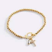 Eli – Cross pendant bracelet