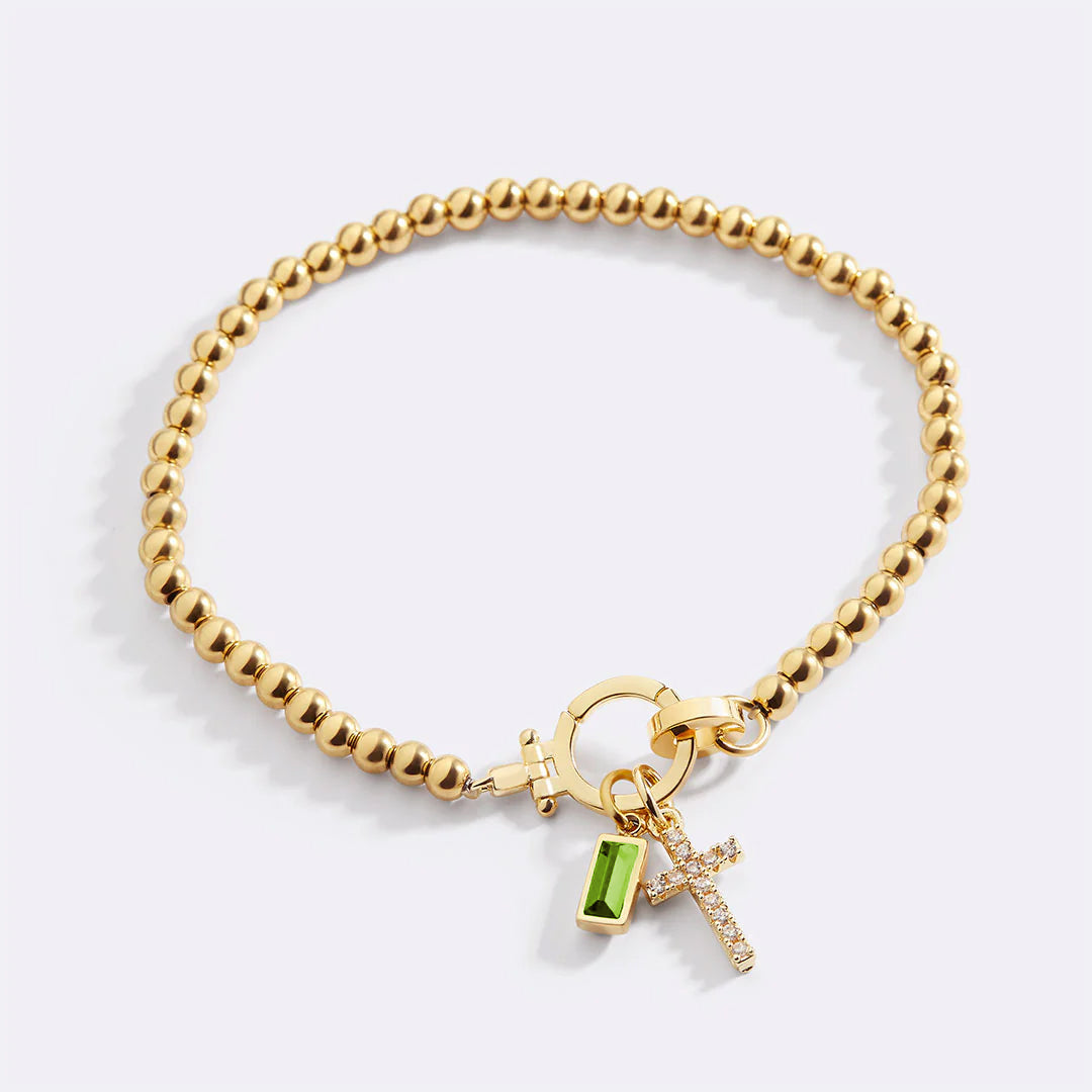Eli – Cross pendant bracelet
