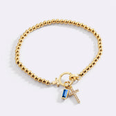 Eli – Cross pendant bracelet