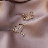 Adjustable Star Rings for Women