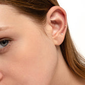 Sloane – Mini stud earrings, 2 mm