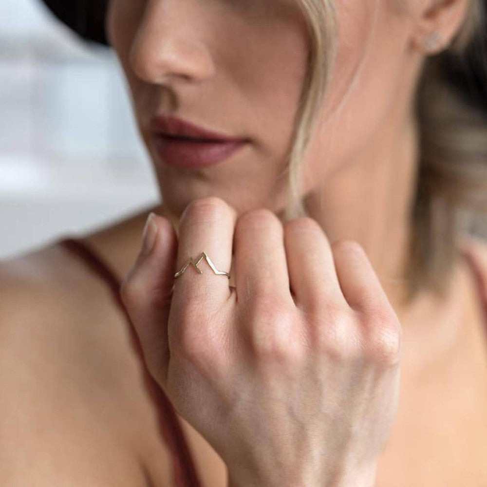 Mountain peak ring